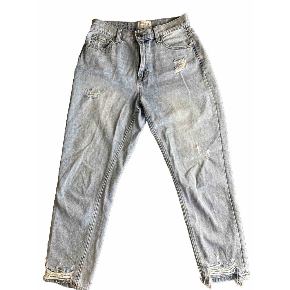 INSANE GENE Distressed Crop‎ Jeans Size 25